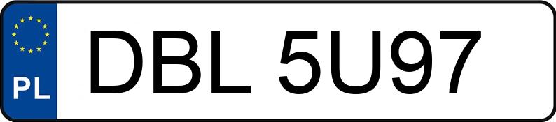 Numer rejestracyjny DBL 5U97 posiada SMART FORFOUR - DBL5U97