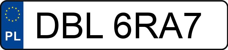 Numer rejestracyjny DBL 6RA7 posiada OPEL Insignia Sports Tourer 2.0 CDTI MR`08 E5 Insignia - DBL6RA7