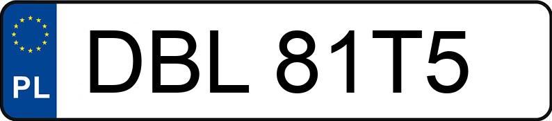 Numer rejestracyjny DBL 81T5 posiada IVECO ML90E - DBL81T5