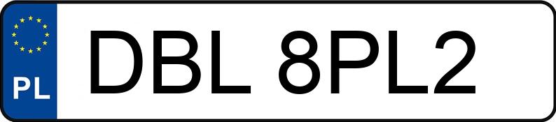 Numer rejestracyjny DBL 8PL2 posiada MERCEDES-BENZ E 270 CDI MR`02 E3 211 Classic - DBL8PL2