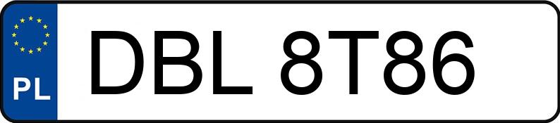 Numer rejestracyjny DBL 8T86 posiada AUDI A8 - DBL8T86 Numer rejestracyjny DBL 8T86 posiada AUDI A8 - DBL8T86