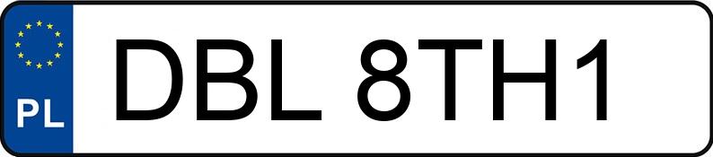 Numer rejestracyjny DBL 8TH1 posiada BMW 3ER REIHE - DBL8TH1 Numer rejestracyjny DBL 8TH1 posiada BMW 3ER REIHE - DBL8TH1