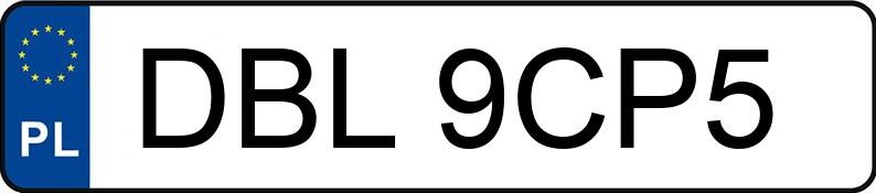 Numer rejestracyjny DBL 9CP5 posiada FORD MONDEO - DBL9CP5