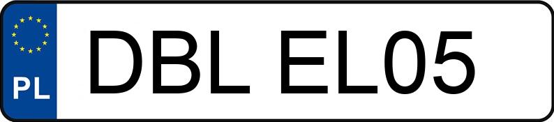 Numer rejestracyjny DBL EL05 posiada VOLKSWAGEN Golf IV 1.9 TDI MR`97 Trendline 4MOTION - DBLEL05