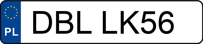 Numer rejestracyjny DBL LK56 posiada VOLVO V70 2.5 D MR`96 - DBLLK56