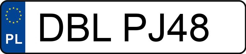 Numer rejestracyjny DBL PJ48 posiada FORD MONDEO - DBLPJ48 Numer rejestracyjny DBL PJ48 posiada FORD MONDEO - DBLPJ48