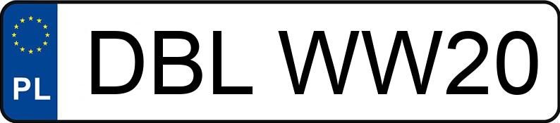 Numer rejestracyjny DBL WW20 posiada BMW 730D - DBLWW20 Numer rejestracyjny DBL WW20 posiada BMW 730D - DBLWW20