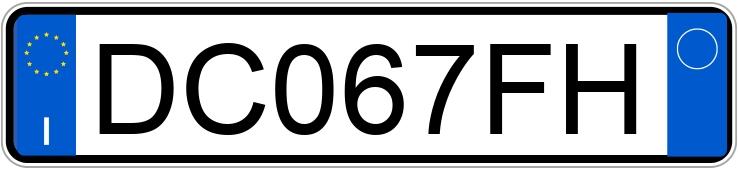 Numer rejestracyjny DC067FH posiada FIAT Panda 2a serie Numer rejestracyjny DC067FH posiada FIAT Panda 2a serie