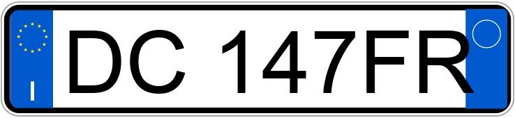 Numer rejestracyjny DC147FR posiada FORD Fiesta 5a serie Numer rejestracyjny DC147FR posiada FORD Fiesta 5a serie