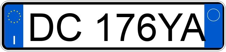 Numer rejestracyjny DC176YA posiada FORD Fiesta 5a serie Numer rejestracyjny DC176YA posiada FORD Fiesta 5a serie