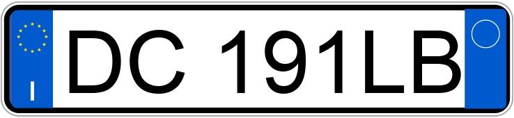 Numer rejestracyjny DC191LB posiada FORD Fiesta 5a serie