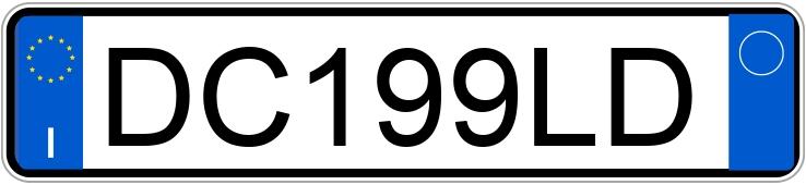 Numer rejestracyjny DC199LD posiada ALFA ROMEO 147 2a serie