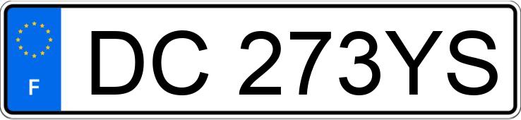 Numer rejestracyjny DC273YS posiada PEUGEOT 208