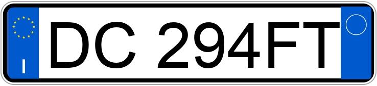 Numer rejestracyjny DC294FT posiada MERCEDES Classe E