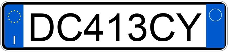 Numer rejestracyjny DC413CY posiada MINI Mini 2a serie