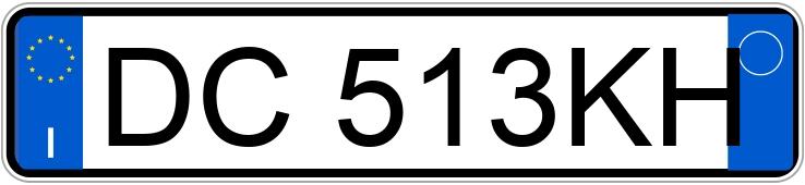 Numer rejestracyjny DC513KH posiada FIAT Punto 3a serie Numer rejestracyjny DC513KH posiada FIAT Punto 3a serie