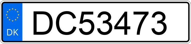 Numer rejestracyjny DC53473 posiada AUDI A 3