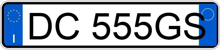 Numer rejestracyjny DC555GS posiada OPEL Zafira 2a serie Numer rejestracyjny DC555GS posiada OPEL Zafira 2a serie