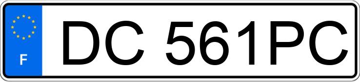 Numer rejestracyjny DC561PC posiada MERCEDES CLASSE A