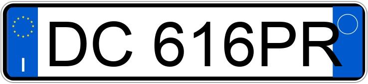 Numer rejestracyjny DC616PR posiada FIAT Panda 2a serie Numer rejestracyjny DC616PR posiada FIAT Panda 2a serie