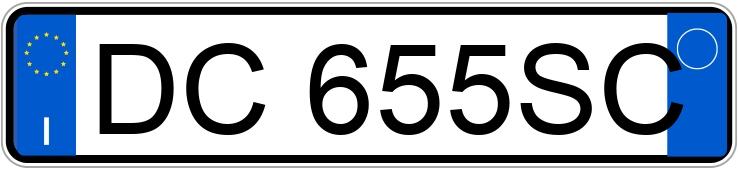 Numer rejestracyjny DC655SC posiada VOLKSWAGEN Polo 4a serie Numer rejestracyjny DC655SC posiada VOLKSWAGEN Polo 4a serie