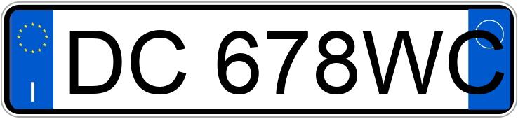 Numer rejestracyjny DC678WC posiada ALFA ROMEO 147 2a serie Numer rejestracyjny DC678WC posiada ALFA ROMEO 147 2a serie