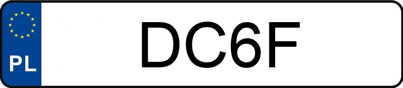 Numer rejestracyjny DC 6F posiada MERCEDES-BENZ CLC MR`08 E4 203 350 - DC6F