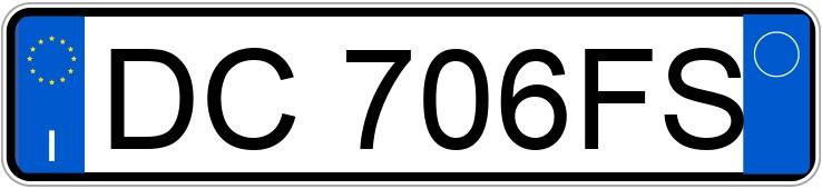 Numer rejestracyjny DC706FS posiada MERCEDES Classe A