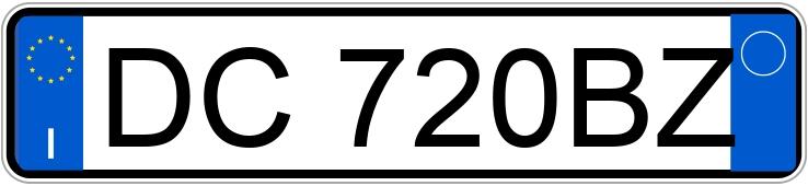 Numer rejestracyjny DC720BZ posiada FORD Focus 2-Focus C-Max