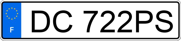 Numer rejestracyjny DC722PS posiada RENAULT MASTER