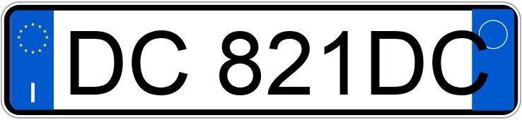 Numer rejestracyjny DC821DC posiada FIAT Grande Punto