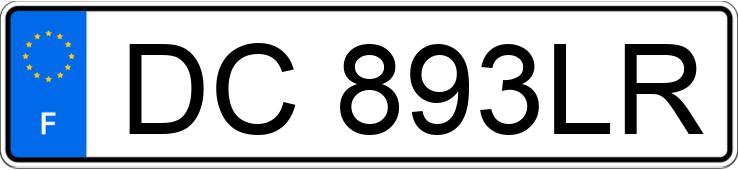 Numer rejestracyjny DC893LR posiada RENAULT TWINGO II