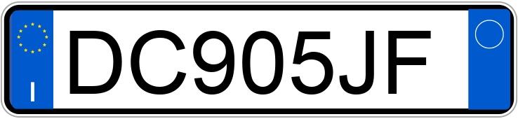 Numer rejestracyjny DC905JF posiada CITROEN C3 1a serie