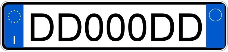 Numer rejestracyjny DD000DD posiada LEXUS IS 2a serie