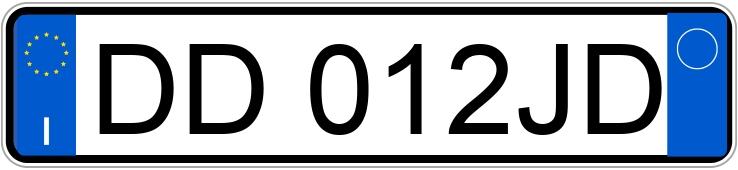 Numer rejestracyjny DD012JD posiada AUDI A6 3a serie