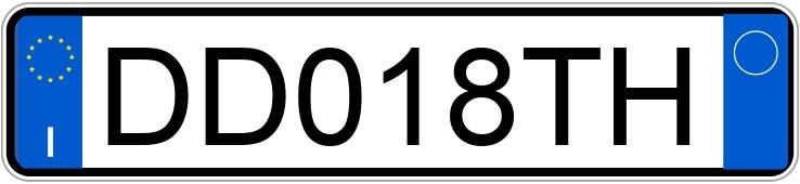 Numer rejestracyjny DD018TH posiada FIAT Grande Punto Numer rejestracyjny DD018TH posiada FIAT Grande Punto