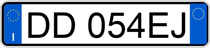 Numer rejestracyjny DD054EJ posiada CITROEN C3 1a serie