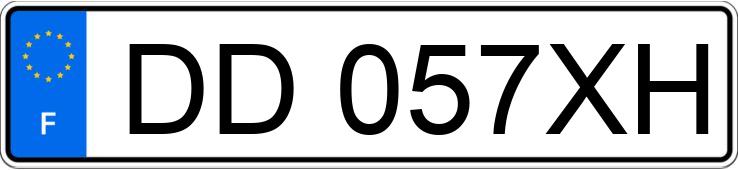 Numer rejestracyjny DD057XH posiada DACIA DUSTER