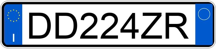 Numer rejestracyjny DD224ZR posiada AUDI A4 3a serie