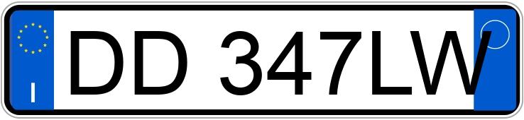 Numer rejestracyjny DD347LW posiada RENAULT Kangoo 2a serie