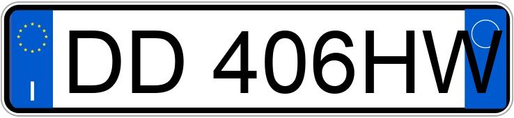 Numer rejestracyjny DD406HW posiada VOLKSWAGEN Polo 4a serie