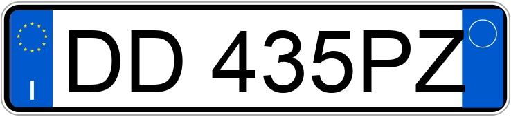 Numer rejestracyjny DD435PZ posiada OPEL Meriva 1a serie Numer rejestracyjny DD435PZ posiada OPEL Meriva 1a serie