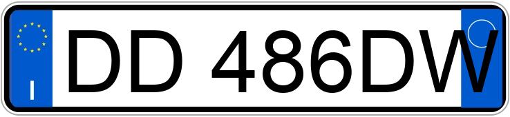 Numer rejestracyjny DD486DW posiada CITROEN C4