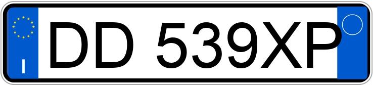 Numer rejestracyjny DD539XP posiada FIAT Multipla 2a serie Multipla 1.6 16V Natural Power Emotion (76 kw) Numer rejestracyjny DD539XP posiada FIAT Multipla 2a serie Multipla 1.6 16V Natural Power Emotion (76 kw)