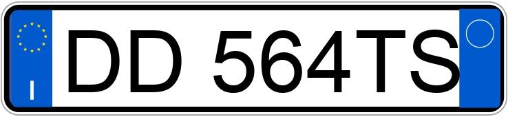 Numer rejestracyjny DD564TS posiada VOLKSWAGEN Polo 4a serie Numer rejestracyjny DD564TS posiada VOLKSWAGEN Polo 4a serie