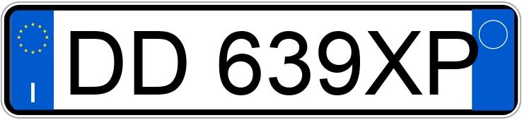 Numer rejestracyjny DD639XP posiada LANCIA Musa Numer rejestracyjny DD639XP posiada LANCIA Musa