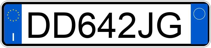 Numer rejestracyjny DD642JG posiada HONDA CR-V 3a serie 07-10