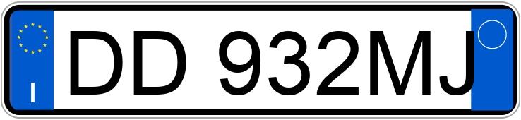 Numer rejestracyjny DD932MJ posiada FIAT Grande Punto Numer rejestracyjny DD932MJ posiada FIAT Grande Punto