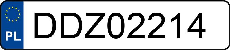 Numer rejestracyjny DDZ 02214 posiada FORD MONDEO - DDZ02214