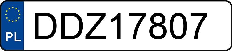 Numer rejestracyjny DDZ 17807 posiada BMW 550I XDRIVE - DDZ17807 Numer rejestracyjny DDZ 17807 posiada BMW 550I XDRIVE - DDZ17807